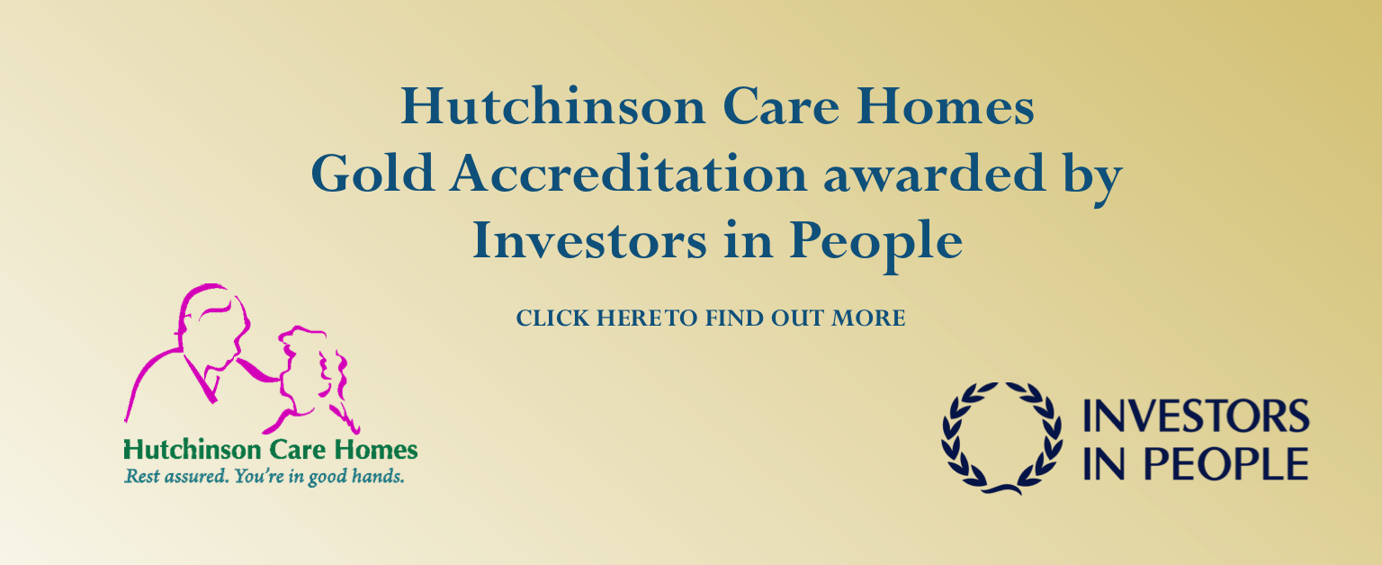 Hutchinson Care Homes Rest assured. You're in good hands.