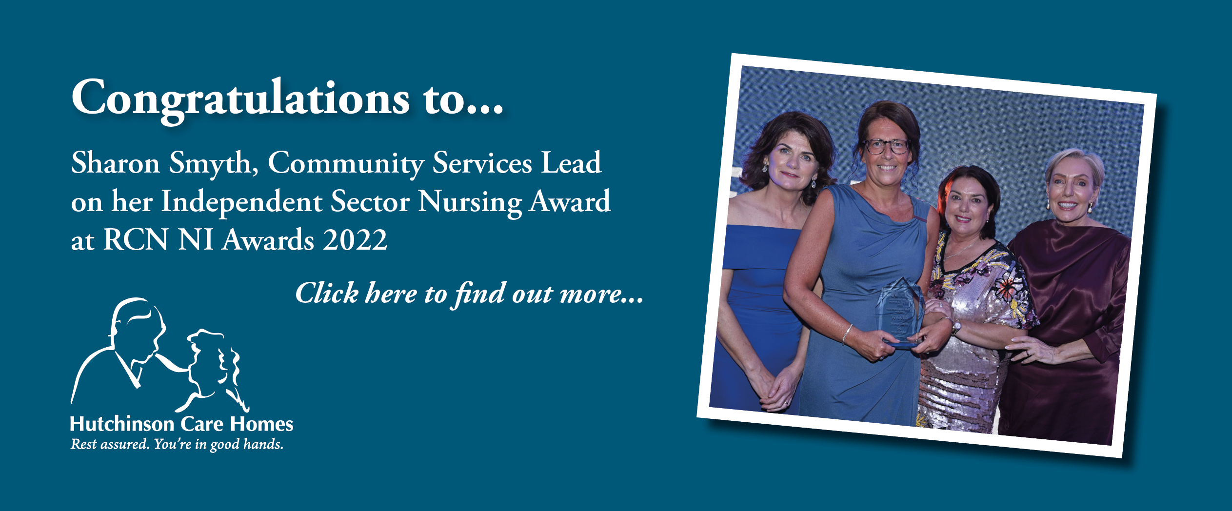 Hutchinson Care Homes Rest assured. You're in good hands.